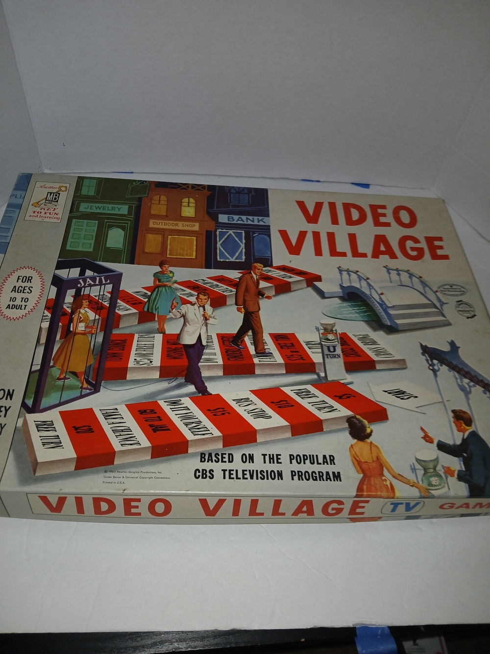 Video Village Vintage Board Game - ALL ORIGINAL